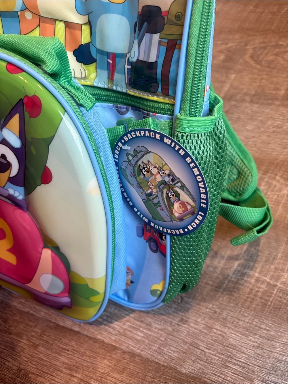 Bluey Family Trip 2-Piece Backpack Set 17” Backpack & Lunch Bag NWT